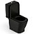 Kit Vaso Sanitário Com Caixa Acoplada E Acessórios Para Instalação 3/6 Litros Gap Mate Black Roca - Imagem 3