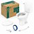 Kit Vaso Sanitário Com Caixa Acoplada E Acessórios Para Instalação 3/6 Litros Acesso Branco Celite - Imagem 7