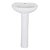Kit Lavatório Com Coluna De Chão 470x425 Parati Branco Logasa - Imagem 1