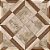 Piso Cerâmico Bold Acetinado 45x45cm Provence Marrom Caixa 2,00m² Cecafi - Imagem 1
