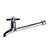 Torneira Para Pia Longa Cruzeta 21cm Metal Civitt - Imagem 1