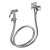 Ducha Higiênica Metal Quadratus Cromada Civitt - Imagem 1