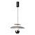 Pendente Led 10w 3000k Branco Quente Bivolt Lux-002 Preto Nitrolux - Imagem 1