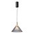 Pendente Led 7w 3000k Branco Quente Bivolt Lux-001 Preto E Dourado Nitrolux - Imagem 1