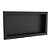 Nicho Para Embutir 30x60cm Preto Vulcano Arquitech - Imagem 2