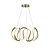 Pendente Led Larissa 50w 3000k-6500k Bivolt Dourado Avant - Imagem 1
