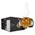 Lustre Wessex 5 Luzes G9 Bivolt Âmbar Translúcido Avant - Imagem 4