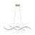 Pendente Led 35w 3000k Branco Quente Bivolt Lp-201d Dourado Nitrolux - Imagem 1
