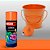 Tinta Spray Luminosa 380ml 759 Laranja Colorgin - Imagem 2