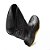 Bota Pvc Motoqueiro Motosafe Preta Com Solado Amarelo Com Forro N 42 Bracol - Imagem 3