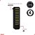 Luminária De Emergência Barra Plug 2w 6000k Luz Branca Fria Bivolt Preto Avant - Imagem 2