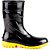 Bota Pvc Cano Médio Acquaflex Preta Com Solado Amarelo N 37 Bracol - Imagem 2