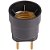 Soquete Bipolar Com Pino 150w 250v 1701 Preto Ilumi - Imagem 1