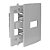 Conjunto Interruptor Simples 10a 250v I9 9417 Branco Ilumi - Imagem 2