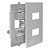 Conjunto Interruptor Simples 10a E Tomada 20a 250v I9 94201 Branco Ilumi - Imagem 2