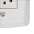 Conjunto Tomada Simples 2p+t Mais Interruptor Duplo De Embutir 250v 20a Lux2 Branca Tramontina - Imagem 3