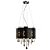 Lustre Duquesa Coroa 5xg9 Preto Fosco Avant - Imagem 1