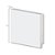Rodapé Alizar 7x240x1,3cm 50007 Branco Arquitech - Imagem 2