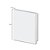 Rodapé Alizar 10x240x1,3cm 50010 Branco Arquitech - Imagem 2
