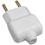 Plugue Macho Pino Prensa Cabo 2p 20a 250v 14241 Branco Ilumi - Imagem 2