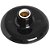 Plafon Bocal Com Receptáculo 100w 250v 180831 Preto Ilumi - Imagem 1