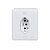Conjunto Tomada 2p+t De Sobrepor 20a 250v Box 63141 Branco Ilumi - Imagem 2
