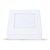 Painel Led Quadrado De Sobrepor 12w 6500k Luz Branca Fria Bivolt Pop Branco Avant - Imagem 1