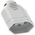 Plugue Fêmea 2p+t 20a 250v 1442 Branco Ilumi - Imagem 1