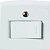 Interruptor Duplo De Embutir 250v 10a Lux2 Branca Tramontina - Imagem 2