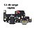 Placa Carga Moto G 5g Turbo - Imagem 1