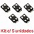Kit 5un Campainha Linha Galaxy - Imagem 2