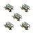 Kit 5un Conector Carga Micro USB - K10 2017 (m250) - Imagem 1