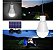 Kit Luz de Emergência + Lanterna + 3 Lâmpada Led + Carregador USB + Placa Solar Portatil - BIVOLT - Imagem 5