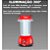 Lampião Luz de Emergência Led C/ Alça e Gancho- Luminária Recarregável 44 Led - Imagem 13