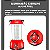 Lampião Luz de Emergência Led C/ Alça e Gancho- Luminária Recarregável 44 Led - Imagem 14