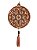Mini Mandala Laranja 12 cm - Imagem 1