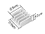 Dissipador De Calor Para Driver DRV8825 - A4988 - Imagem 1