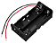 Suporte Canoa 2 Pilhas 18650 3,7V - Imagem 1