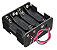 Suporte Para 8 Pilhas AA - Imagem 1