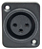 Conector XLR Fêmea 03 Pinos Para Painel - LS-1027 - Imagem 1