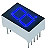 Display 7 Segmentos 5611AB azul - Imagem 1