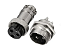 Conector Mike Gx16 3 Vias Macho/Fêmea (par) - Imagem 1