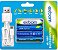 Pilha AAA de Lítio Recarregavel USB-C 830 mWh - Cartela c/ 4 - exbom - Imagem 1