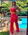 Conjunto calça e cropped "ROSA" - Imagem 1
