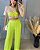 Calça Pantalona "VERDE LIMÃO" - Imagem 1