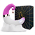 LUMA - VIBRADOR E SUGADOR EM FORMATO DE LUA COM BASE DE CARREGAMENTO EM FORMATO DE NUVEM - Imagem 1