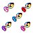 PLUG M - EM METAL MULTICOR COM JOIA REDONDA - Imagem 3