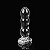 PLUG ANAL DE VIDRO 12,7 x 4,2 CM - Imagem 4