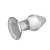 PLUG ANAL VIDRO CÔNICO 10 x 3,7 CM - Imagem 2