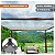 Tela Shade Pergolado Cinza 80% 4x4,5 - Imagem 1
